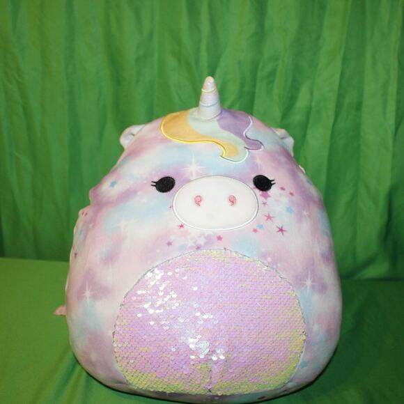 BLACK FRIDAY SALE - RARE Unicorn Backpack, Squishmallows NEBULA - Series 1 NWT - Picture 13 of 16